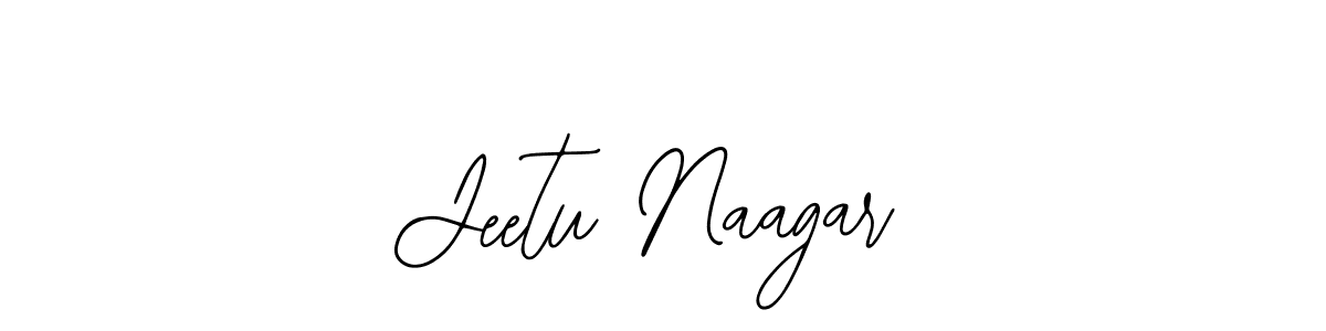 Use a signature maker to create a handwritten signature online. With this signature software, you can design (Bearetta-2O07w) your own signature for name Jeetu Naagar. Jeetu Naagar signature style 12 images and pictures png