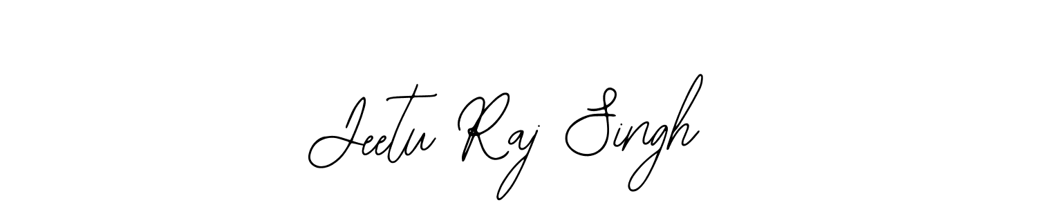 Also You can easily find your signature by using the search form. We will create Jeetu Raj Singh name handwritten signature images for you free of cost using Bearetta-2O07w sign style. Jeetu Raj Singh signature style 12 images and pictures png