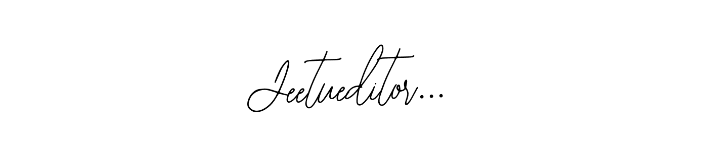 Here are the top 10 professional signature styles for the name Jeetueditor.... These are the best autograph styles you can use for your name. Jeetueditor... signature style 12 images and pictures png
