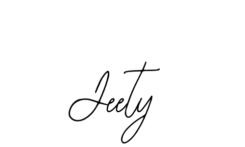 You should practise on your own different ways (Bearetta-2O07w) to write your name (Jeety) in signature. don't let someone else do it for you. Jeety signature style 12 images and pictures png