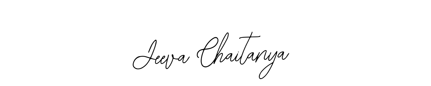 Make a beautiful signature design for name Jeeva Chaitanya. With this signature (Bearetta-2O07w) style, you can create a handwritten signature for free. Jeeva Chaitanya signature style 12 images and pictures png