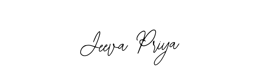 Similarly Bearetta-2O07w is the best handwritten signature design. Signature creator online .You can use it as an online autograph creator for name Jeeva Priya. Jeeva Priya signature style 12 images and pictures png
