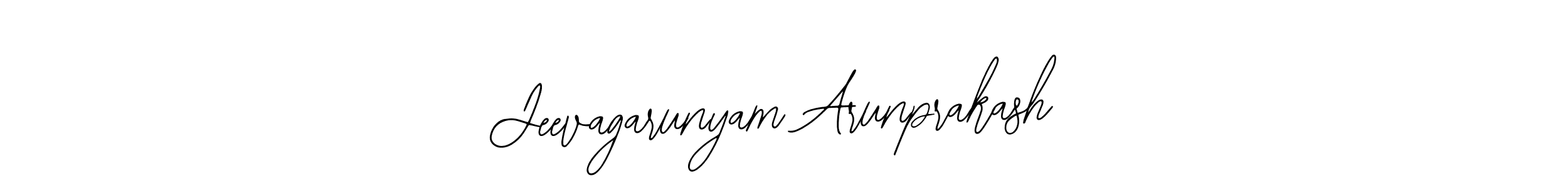 Make a short Jeevagarunyam Arunprakash signature style. Manage your documents anywhere anytime using Bearetta-2O07w. Create and add eSignatures, submit forms, share and send files easily. Jeevagarunyam Arunprakash signature style 12 images and pictures png