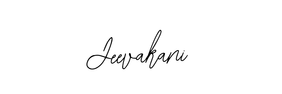 Design your own signature with our free online signature maker. With this signature software, you can create a handwritten (Bearetta-2O07w) signature for name Jeevakani. Jeevakani signature style 12 images and pictures png