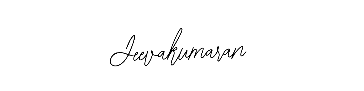 How to make Jeevakumaran name signature. Use Bearetta-2O07w style for creating short signs online. This is the latest handwritten sign. Jeevakumaran signature style 12 images and pictures png
