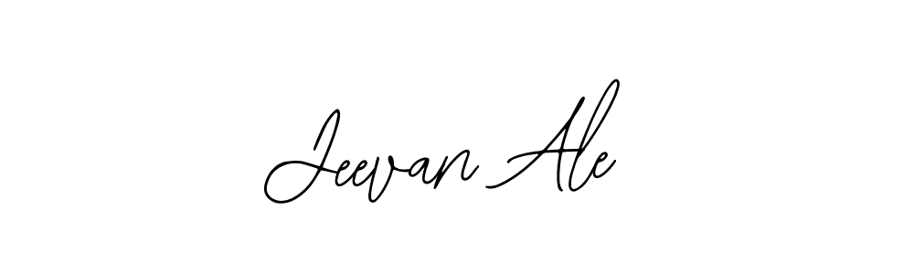 Use a signature maker to create a handwritten signature online. With this signature software, you can design (Bearetta-2O07w) your own signature for name Jeevan Ale. Jeevan Ale signature style 12 images and pictures png