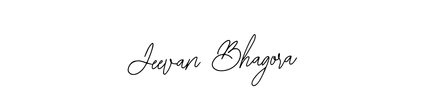 Make a short Jeevan Bhagora signature style. Manage your documents anywhere anytime using Bearetta-2O07w. Create and add eSignatures, submit forms, share and send files easily. Jeevan Bhagora signature style 12 images and pictures png