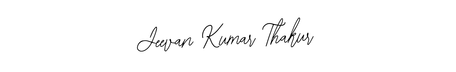 Use a signature maker to create a handwritten signature online. With this signature software, you can design (Bearetta-2O07w) your own signature for name Jeevan Kumar Thakur. Jeevan Kumar Thakur signature style 12 images and pictures png