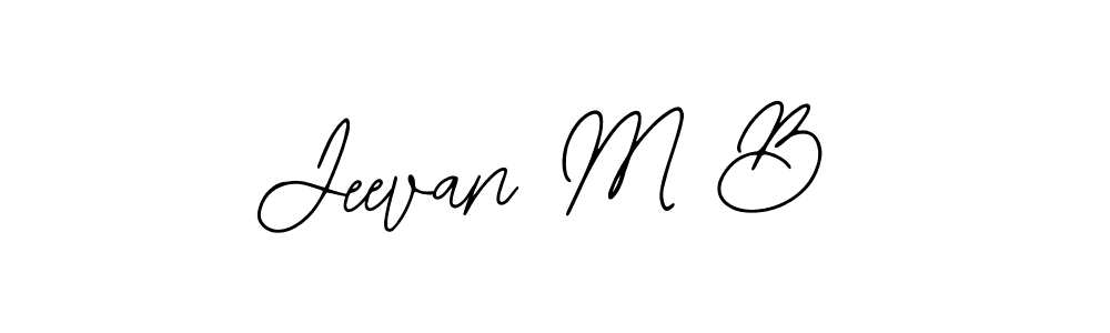 Check out images of Autograph of Jeevan M B name. Actor Jeevan M B Signature Style. Bearetta-2O07w is a professional sign style online. Jeevan M B signature style 12 images and pictures png