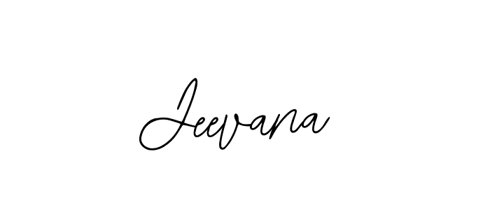 Make a beautiful signature design for name Jeevana. Use this online signature maker to create a handwritten signature for free. Jeevana signature style 12 images and pictures png