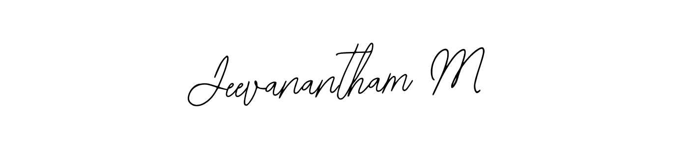 How to make Jeevanantham M signature? Bearetta-2O07w is a professional autograph style. Create handwritten signature for Jeevanantham M name. Jeevanantham M signature style 12 images and pictures png