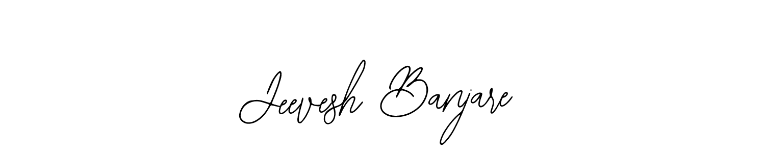 How to make Jeevesh Banjare signature? Bearetta-2O07w is a professional autograph style. Create handwritten signature for Jeevesh Banjare name. Jeevesh Banjare signature style 12 images and pictures png