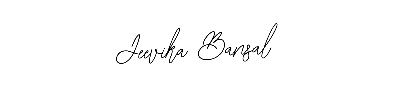 How to Draw Jeevika Bansal signature style? Bearetta-2O07w is a latest design signature styles for name Jeevika Bansal. Jeevika Bansal signature style 12 images and pictures png