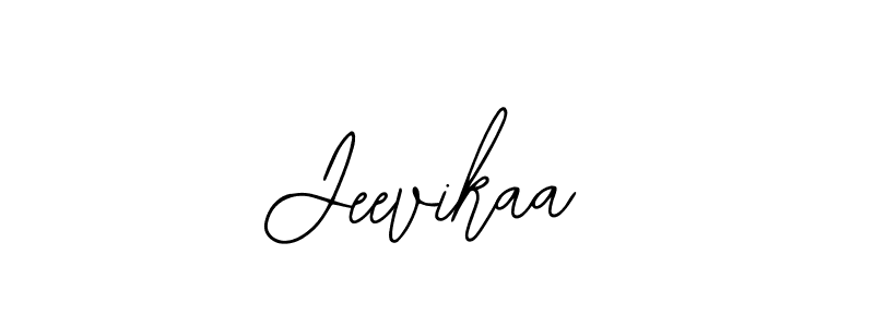 Bearetta-2O07w is a professional signature style that is perfect for those who want to add a touch of class to their signature. It is also a great choice for those who want to make their signature more unique. Get Jeevikaa name to fancy signature for free. Jeevikaa signature style 12 images and pictures png