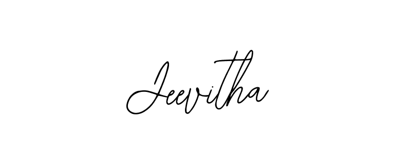 How to Draw Jeevitha signature style? Bearetta-2O07w is a latest design signature styles for name Jeevitha. Jeevitha signature style 12 images and pictures png
