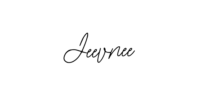 Use a signature maker to create a handwritten signature online. With this signature software, you can design (Bearetta-2O07w) your own signature for name Jeevnee. Jeevnee signature style 12 images and pictures png