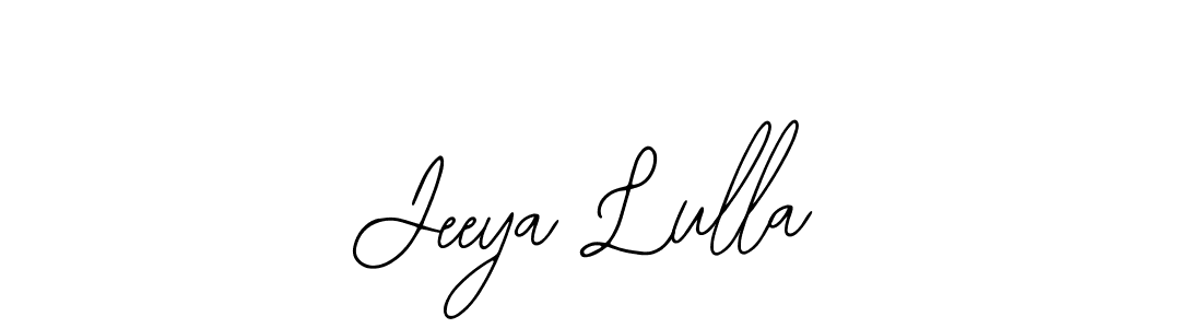 Design your own signature with our free online signature maker. With this signature software, you can create a handwritten (Bearetta-2O07w) signature for name Jeeya Lulla. Jeeya Lulla signature style 12 images and pictures png