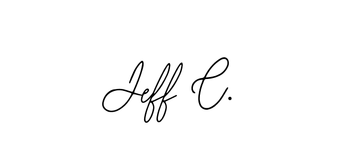 How to make Jeff C. signature? Bearetta-2O07w is a professional autograph style. Create handwritten signature for Jeff C. name. Jeff C. signature style 12 images and pictures png