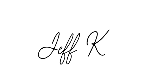 Make a beautiful signature design for name Jeff K. Use this online signature maker to create a handwritten signature for free. Jeff K signature style 12 images and pictures png