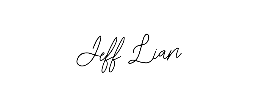 How to Draw Jeff Lian signature style? Bearetta-2O07w is a latest design signature styles for name Jeff Lian. Jeff Lian signature style 12 images and pictures png
