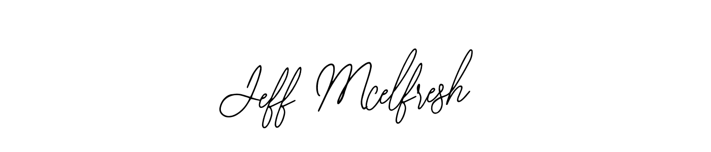 Also You can easily find your signature by using the search form. We will create Jeff Mcelfresh name handwritten signature images for you free of cost using Bearetta-2O07w sign style. Jeff Mcelfresh signature style 12 images and pictures png