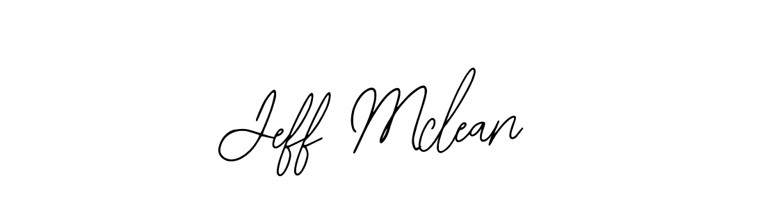 How to make Jeff Mclean signature? Bearetta-2O07w is a professional autograph style. Create handwritten signature for Jeff Mclean name. Jeff Mclean signature style 12 images and pictures png