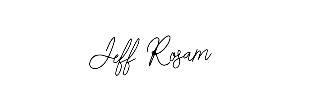 This is the best signature style for the Jeff Rosam name. Also you like these signature font (Bearetta-2O07w). Mix name signature. Jeff Rosam signature style 12 images and pictures png