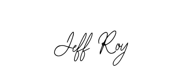 Design your own signature with our free online signature maker. With this signature software, you can create a handwritten (Bearetta-2O07w) signature for name Jeff Roy. Jeff Roy signature style 12 images and pictures png