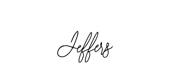 Design your own signature with our free online signature maker. With this signature software, you can create a handwritten (Bearetta-2O07w) signature for name Jeffers. Jeffers signature style 12 images and pictures png