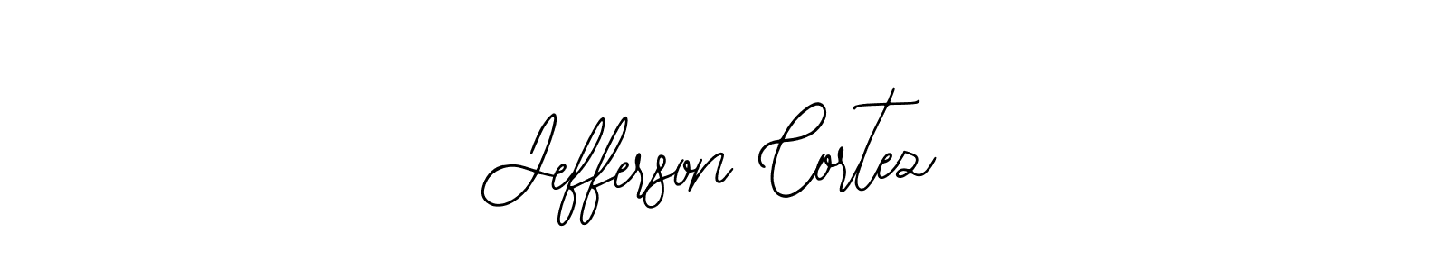 Make a beautiful signature design for name Jefferson Cortez. With this signature (Bearetta-2O07w) style, you can create a handwritten signature for free. Jefferson Cortez signature style 12 images and pictures png