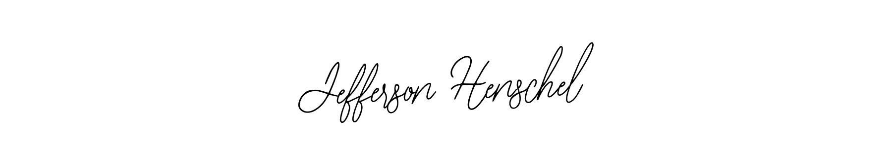 Jefferson Henschel stylish signature style. Best Handwritten Sign (Bearetta-2O07w) for my name. Handwritten Signature Collection Ideas for my name Jefferson Henschel. Jefferson Henschel signature style 12 images and pictures png