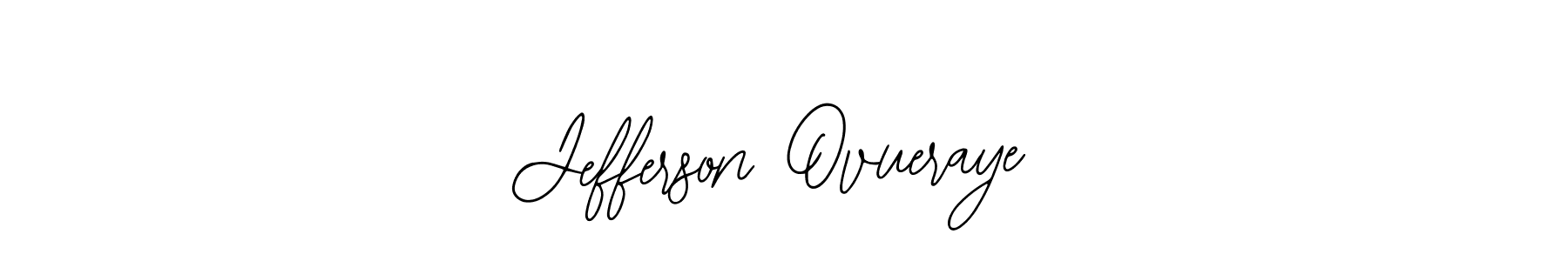 Also we have Jefferson Ovueraye name is the best signature style. Create professional handwritten signature collection using Bearetta-2O07w autograph style. Jefferson Ovueraye signature style 12 images and pictures png