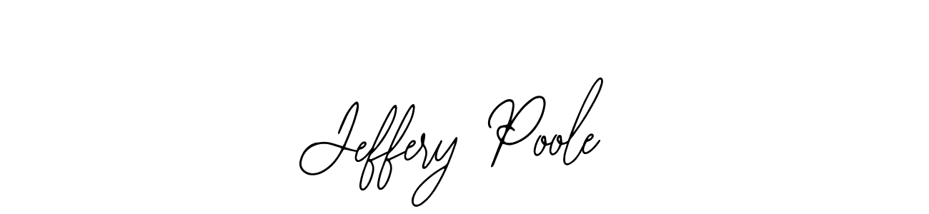 Design your own signature with our free online signature maker. With this signature software, you can create a handwritten (Bearetta-2O07w) signature for name Jeffery Poole. Jeffery Poole signature style 12 images and pictures png