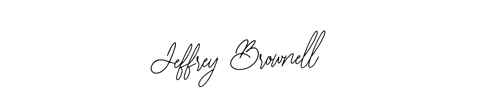 Design your own signature with our free online signature maker. With this signature software, you can create a handwritten (Bearetta-2O07w) signature for name Jeffrey Brownell. Jeffrey Brownell signature style 12 images and pictures png