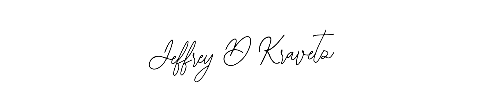 Jeffrey D Kravetz stylish signature style. Best Handwritten Sign (Bearetta-2O07w) for my name. Handwritten Signature Collection Ideas for my name Jeffrey D Kravetz. Jeffrey D Kravetz signature style 12 images and pictures png