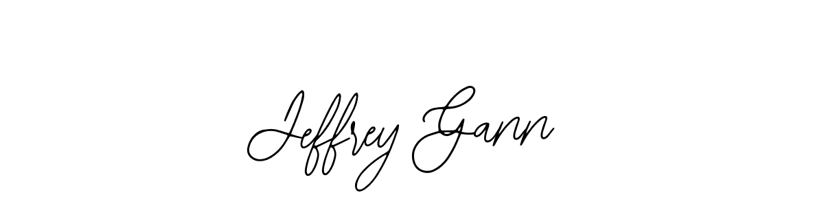 Design your own signature with our free online signature maker. With this signature software, you can create a handwritten (Bearetta-2O07w) signature for name Jeffrey Gann. Jeffrey Gann signature style 12 images and pictures png