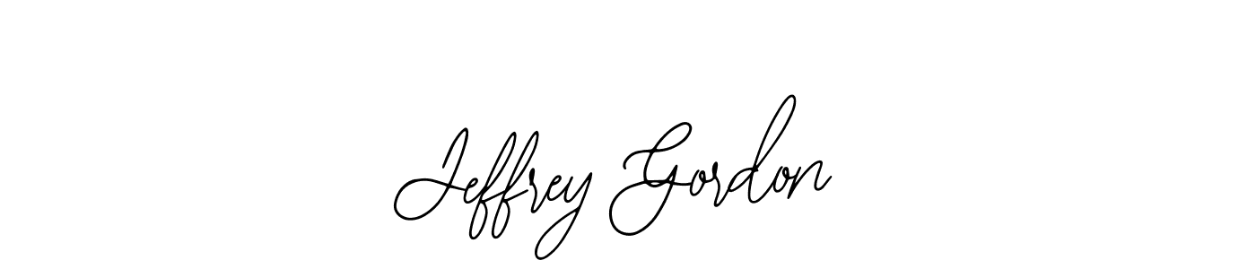 Jeffrey Gordon stylish signature style. Best Handwritten Sign (Bearetta-2O07w) for my name. Handwritten Signature Collection Ideas for my name Jeffrey Gordon. Jeffrey Gordon signature style 12 images and pictures png