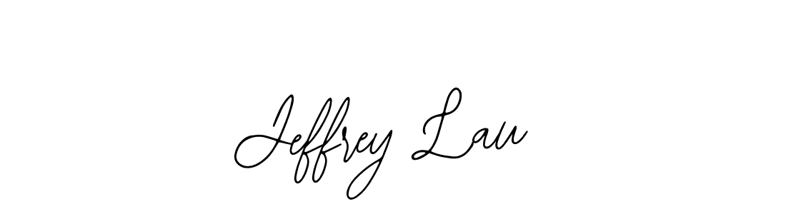 How to make Jeffrey Lau name signature. Use Bearetta-2O07w style for creating short signs online. This is the latest handwritten sign. Jeffrey Lau signature style 12 images and pictures png