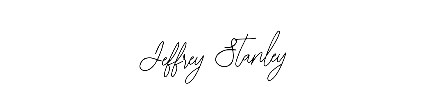 Bearetta-2O07w is a professional signature style that is perfect for those who want to add a touch of class to their signature. It is also a great choice for those who want to make their signature more unique. Get Jeffrey Stanley name to fancy signature for free. Jeffrey Stanley signature style 12 images and pictures png