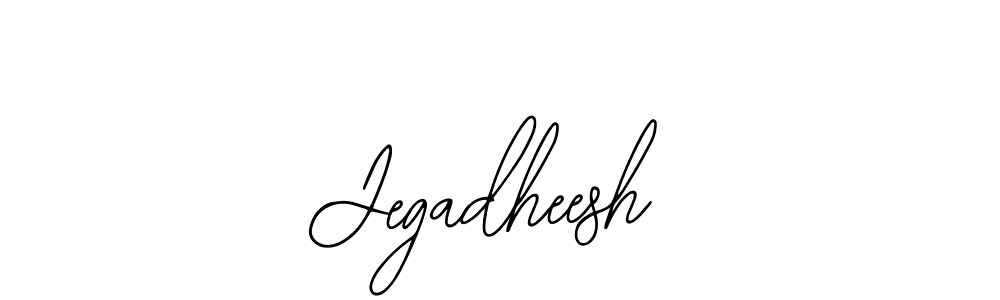 Also we have Jegadheesh name is the best signature style. Create professional handwritten signature collection using Bearetta-2O07w autograph style. Jegadheesh signature style 12 images and pictures png