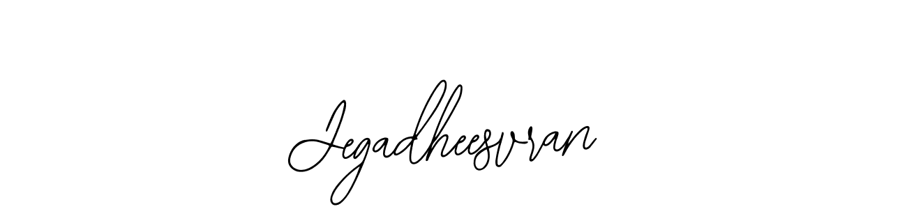 How to make Jegadheesvran signature? Bearetta-2O07w is a professional autograph style. Create handwritten signature for Jegadheesvran name. Jegadheesvran signature style 12 images and pictures png