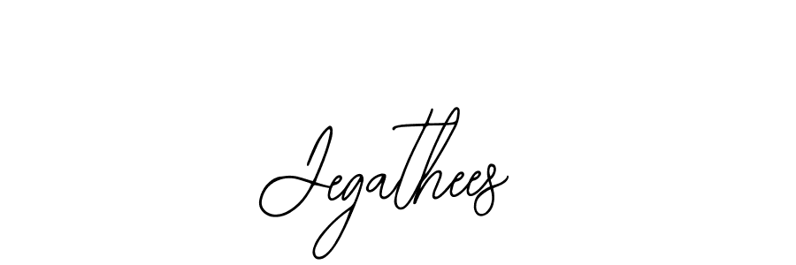 Design your own signature with our free online signature maker. With this signature software, you can create a handwritten (Bearetta-2O07w) signature for name Jegathees. Jegathees signature style 12 images and pictures png