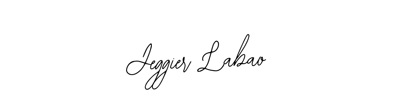 if you are searching for the best signature style for your name Jeggier Labao. so please give up your signature search. here we have designed multiple signature styles  using Bearetta-2O07w. Jeggier Labao signature style 12 images and pictures png