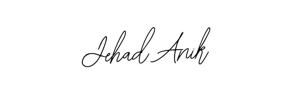 Make a beautiful signature design for name Jehad Anik. Use this online signature maker to create a handwritten signature for free. Jehad Anik signature style 12 images and pictures png