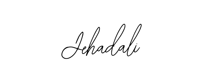 How to make Jehadali signature? Bearetta-2O07w is a professional autograph style. Create handwritten signature for Jehadali name. Jehadali signature style 12 images and pictures png