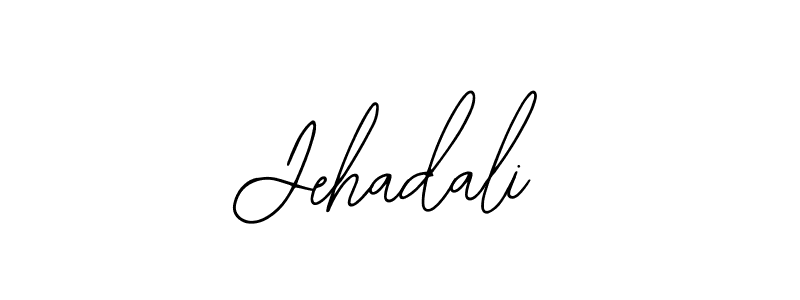 You can use this online signature creator to create a handwritten signature for the name Jehadali. This is the best online autograph maker. Jehadali signature style 12 images and pictures png