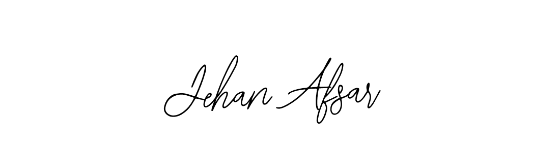 Use a signature maker to create a handwritten signature online. With this signature software, you can design (Bearetta-2O07w) your own signature for name Jehan Afsar. Jehan Afsar signature style 12 images and pictures png