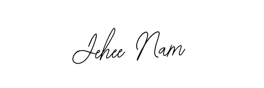 Make a beautiful signature design for name Jehee Nam. Use this online signature maker to create a handwritten signature for free. Jehee Nam signature style 12 images and pictures png