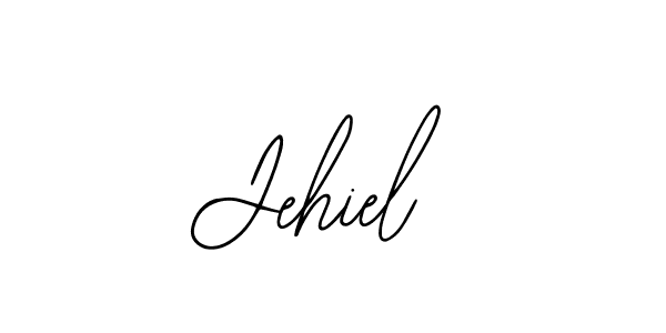 Design your own signature with our free online signature maker. With this signature software, you can create a handwritten (Bearetta-2O07w) signature for name Jehiel. Jehiel signature style 12 images and pictures png