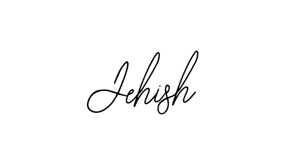 How to make Jehish name signature. Use Bearetta-2O07w style for creating short signs online. This is the latest handwritten sign. Jehish signature style 12 images and pictures png